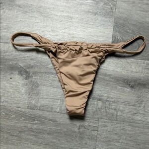 Elegant Tan Bikini Bottom
